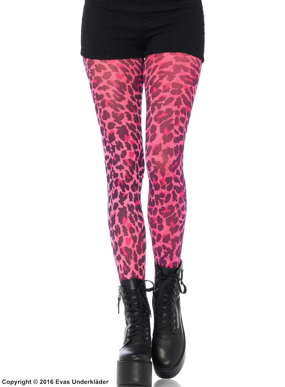 Pantyhose, colorful leopard (pattern)